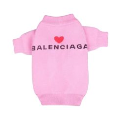 Barkenciaga Love Sweater for dogs - Paws Circle product image