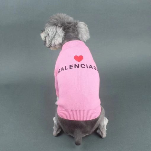 Barkenciaga Love Sweater for dogs - Paws Circle product image