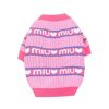 Miu Miu heart print dog sweater