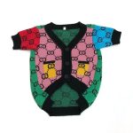 Double G Multicolour Monogram Cardigan