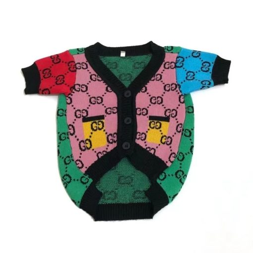gucci dog cardigan