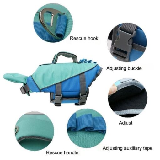 Paws Circle ChinGuard Flex Life Vest detail view
