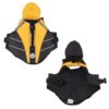 Inside and outside view of Paws Circle dog life vest