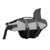 Grey Paws Circle Mermaid Fin Life Vest product image on white background