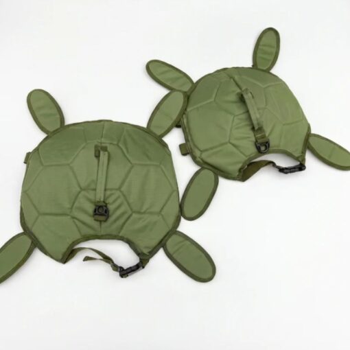 Paws Circle Turtle Swim Life Vest detail view