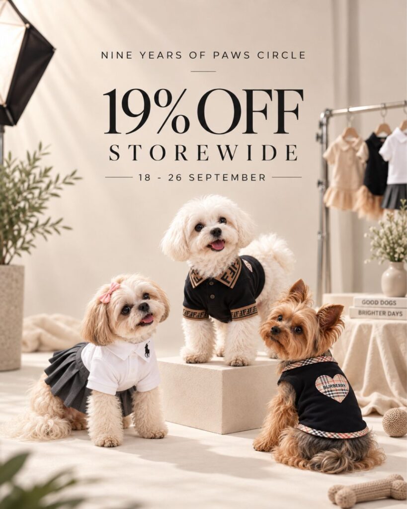 Paws Circle 9th Anniversary- 19% Storewide