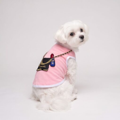 Paws Circle Boutique Handbag Sleeveless Dog Tee product photo