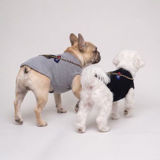 Paws Circle Boutique Handbag Sleeveless Dog Tee product photo