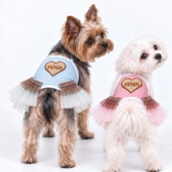 Paws Circle Golden Heart Tutu Dog Dress product photo