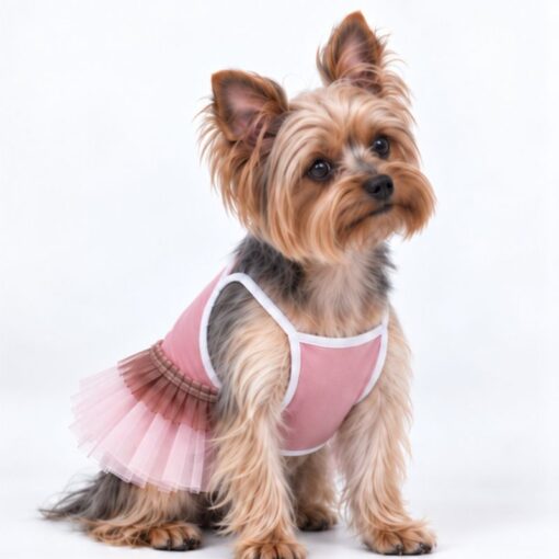 Paws Circle Golden Heart Tutu Dog Dress product photo