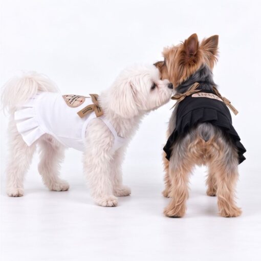 Paws Circle Heritage Heart Ribbon Dog Dress product photo