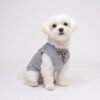 Paws Circle Leopard Cross Sleeveless Dog Tee product photo