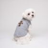 Paws Circle Leopard Cross Sleeveless Dog Tee product photo