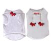 Paws Circle Little Pony Sleeveless Dog Tee — White product photo