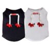 Paws Circle Little Pony Sleeveless Dog Tee flat lay showing all available colours and options