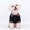 Paws Circle Monogram Trim Dog Polo Tee product photo