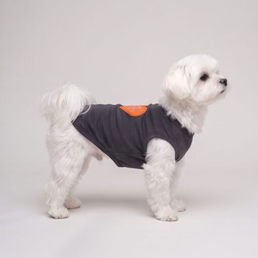 Paws Circle Paris Heart Sleeveless Dog Tee product photo