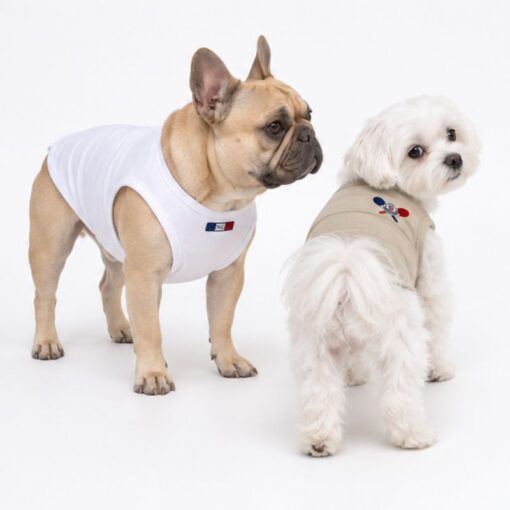 Paws Circle Racquet Club Sleeveless Dog Tee product photo