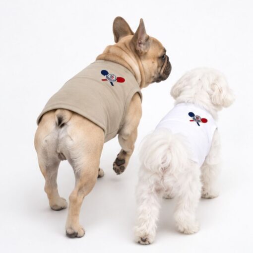 Paws Circle Racquet Club Sleeveless Dog Tee product photo