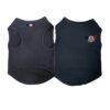 Paws Circle Racquet Club Sleeveless Dog Tee — Black product photo
