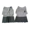 Paws Circle Rider Club Dog Polo Dress & Tee — Grey Polo Dress product photo