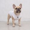 Paws Circle Studded Cross Sleeveless Dog Tee product photo