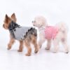 Paws Circle Triangle Ribbon Pleated Dog Dress product photo
