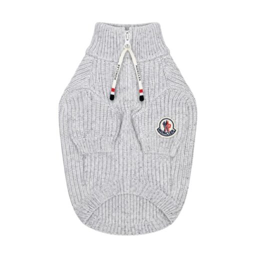 Paws Circle Alpine Crest Half-Zip Knit Dog Sweater product detail