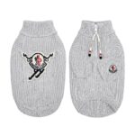 Alpine Crest Half-Zip Knit Dog Sweater
