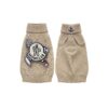 Paws Circle Alpine Crest Cable-Knit Dog Sweater in Beige
