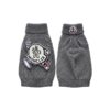 Paws Circle Alpine Crest Cable-Knit Dog Sweater in Grey