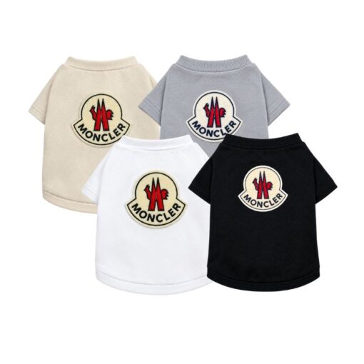 Paws Circle Alpine Crest Logo Dog Sweatshirt flat lay showing available options
