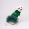 Paws Circle Boutique Cable-Knit Tutu Dog Dress product detail