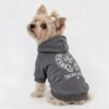 Paws Circle Gothic Heart Cross Dog Hoodie product detail