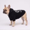 Paws Circle Gothic Heart Cross Dog Hoodie product detail