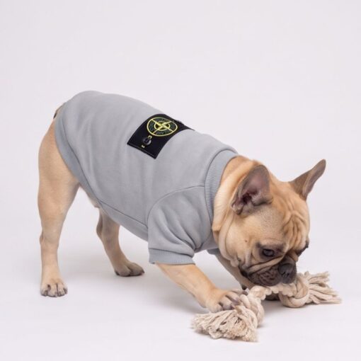 Paws Circle Compass Badge Dog Sweatshirt product detail
