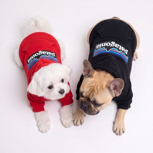 Paws Circle Adventure Mountain Logo Dog Hoodie product detail